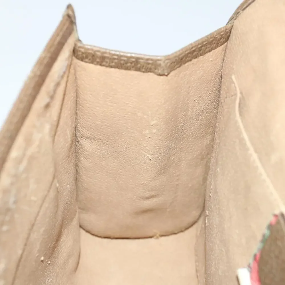 Gucci GG Supreme Web Clutch Bag Beige